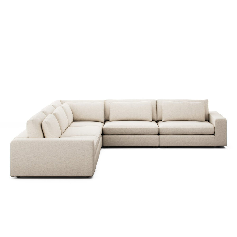 Bloor 5-Piece Sectional - Crypton Nomad Snow - 5-Piece Sectional - 106171-022_1