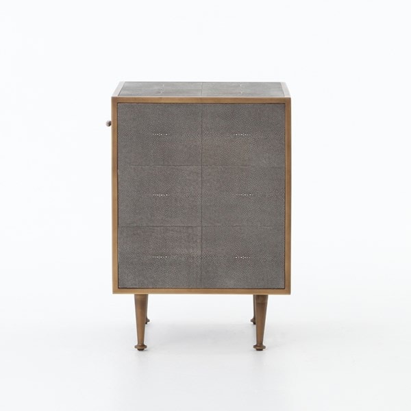 Shagreen Bedside Table