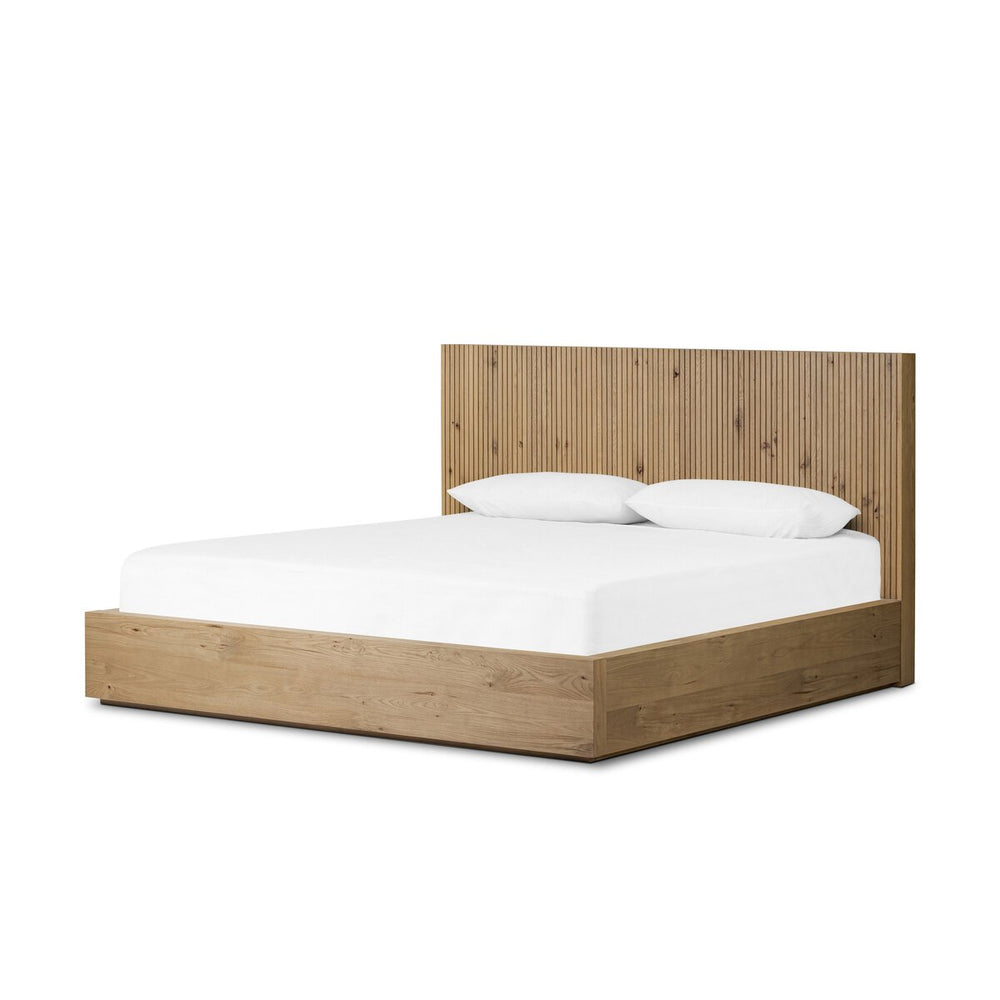Leo Bed - Rustic Light Natural Oak - King - 231732-008_2