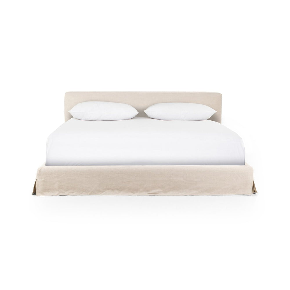 Aidan Slipcover Bed - King - Brussels Natural - 234707-001_1