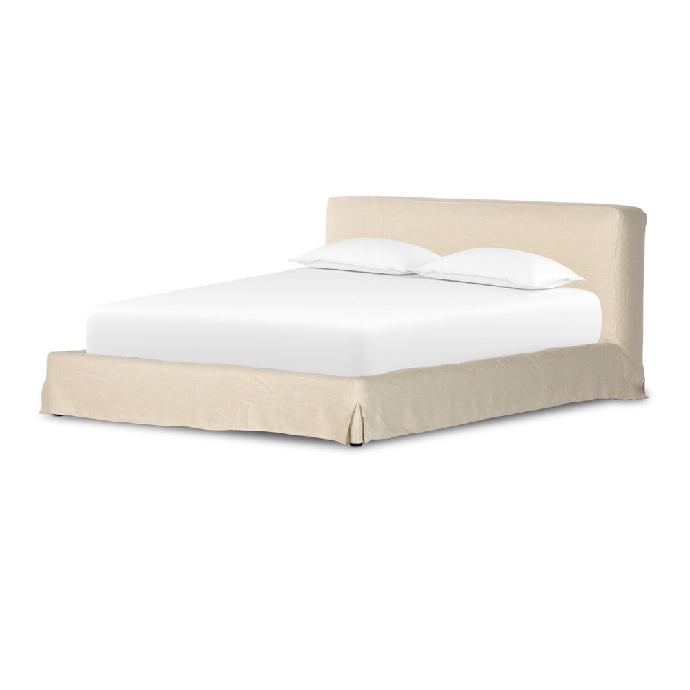 Aidan Slipcover Bed - King - Brussels Natural - 234707-001_2