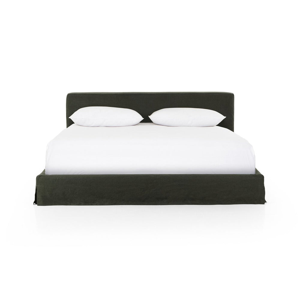 Aidan Slipcover Bed - King - Brussels Pine - 234707-007_1