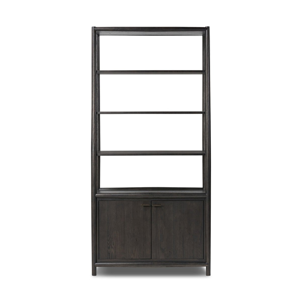 Glenview Bookcase - Smoked Black Oak - 236400-002_1
