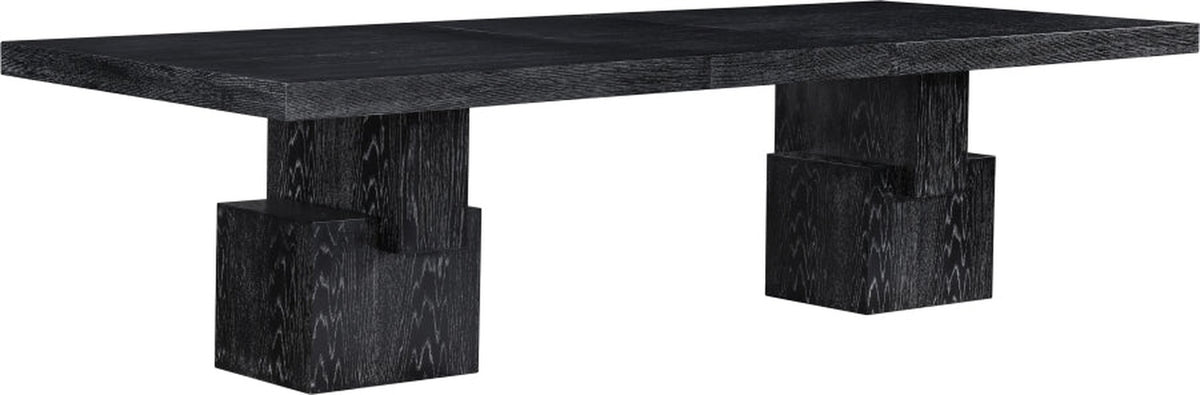 Anzio 96" - 144" Oak Veneer Extendable Dining Table