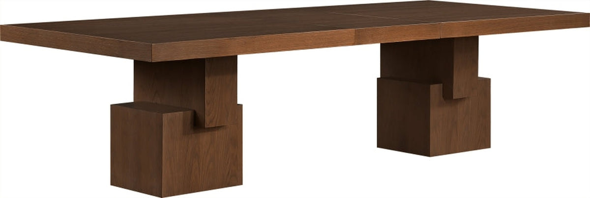 Anzio 96" - 144" Oak Veneer Extendable Dining Table