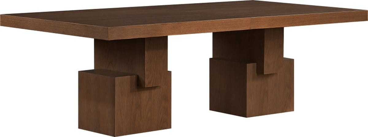 Anzio 96" - 144" Oak Veneer Extendable Dining Table