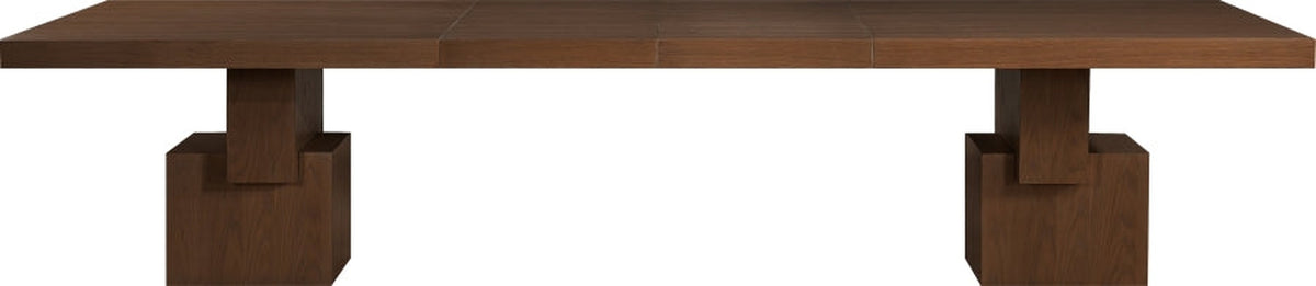 Anzio 96" - 144" Oak Veneer Extendable Dining Table