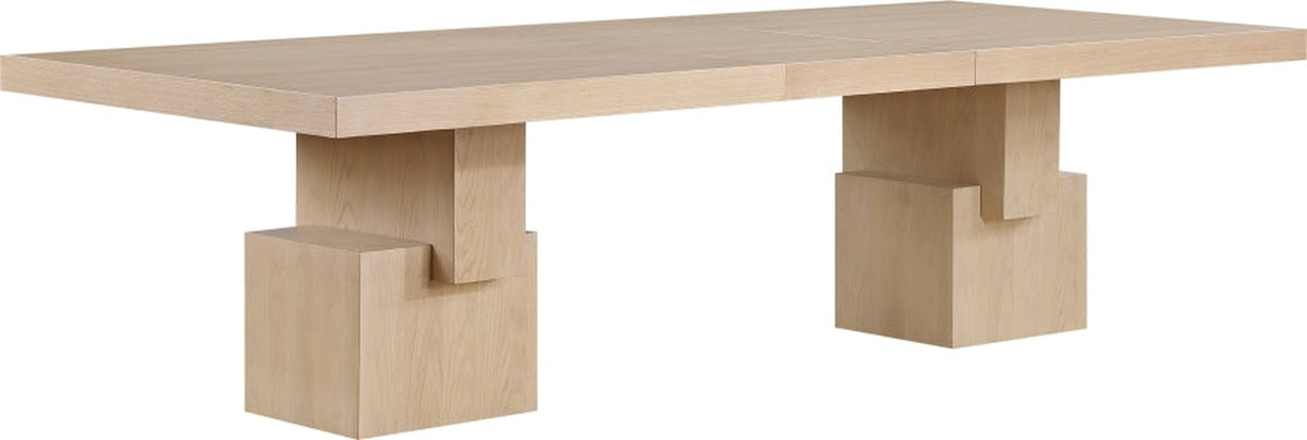 Anzio 96" - 144" Oak Veneer Extendable Dining Table
