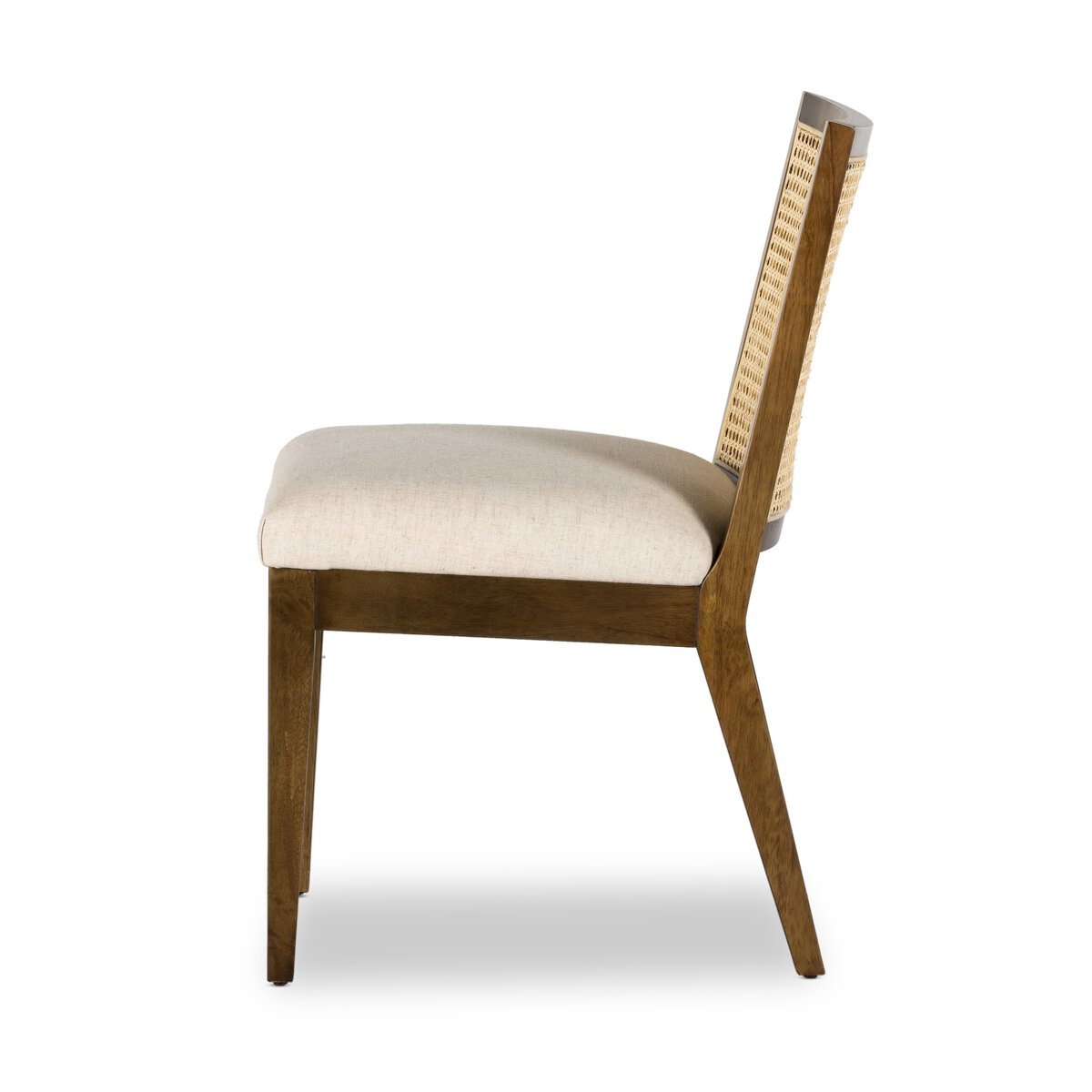 Antonia Cane Armless Dining Chair - Toasted Parawood - Savile Flax - 100054-006_3