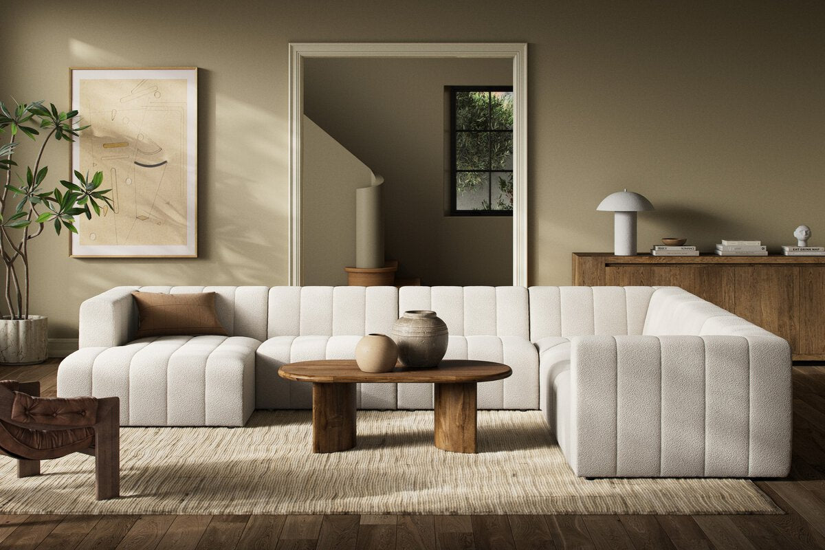 Langham Channeled 6-Piece Sectional - Left Chaise - Fayette Cloud - 100193-002_5