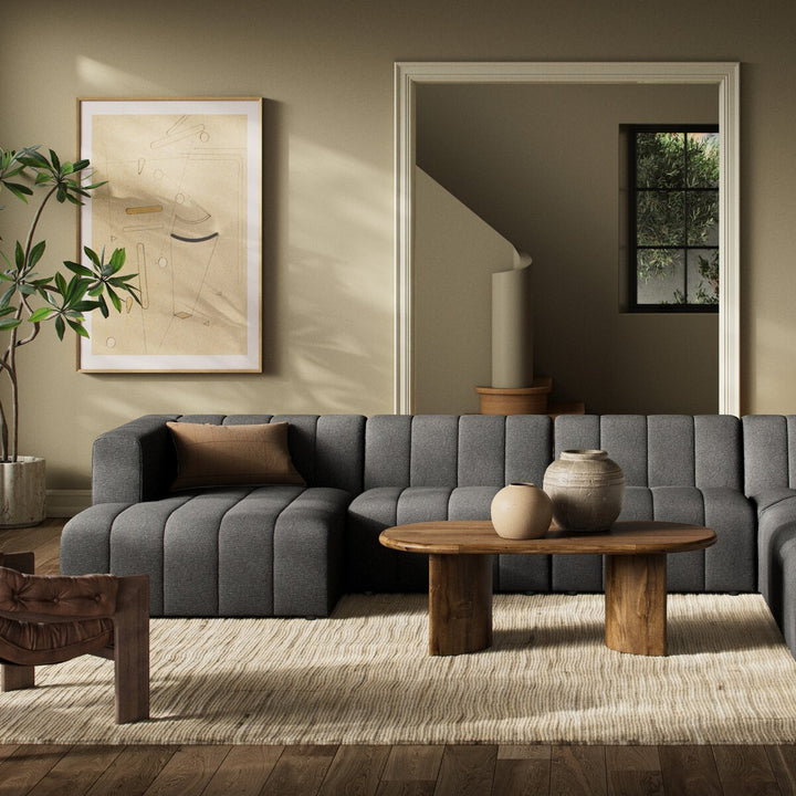 Langham Channeled 6-Piece Sectional - Left Chaise - Saxon Charcoal - 100193-004_4