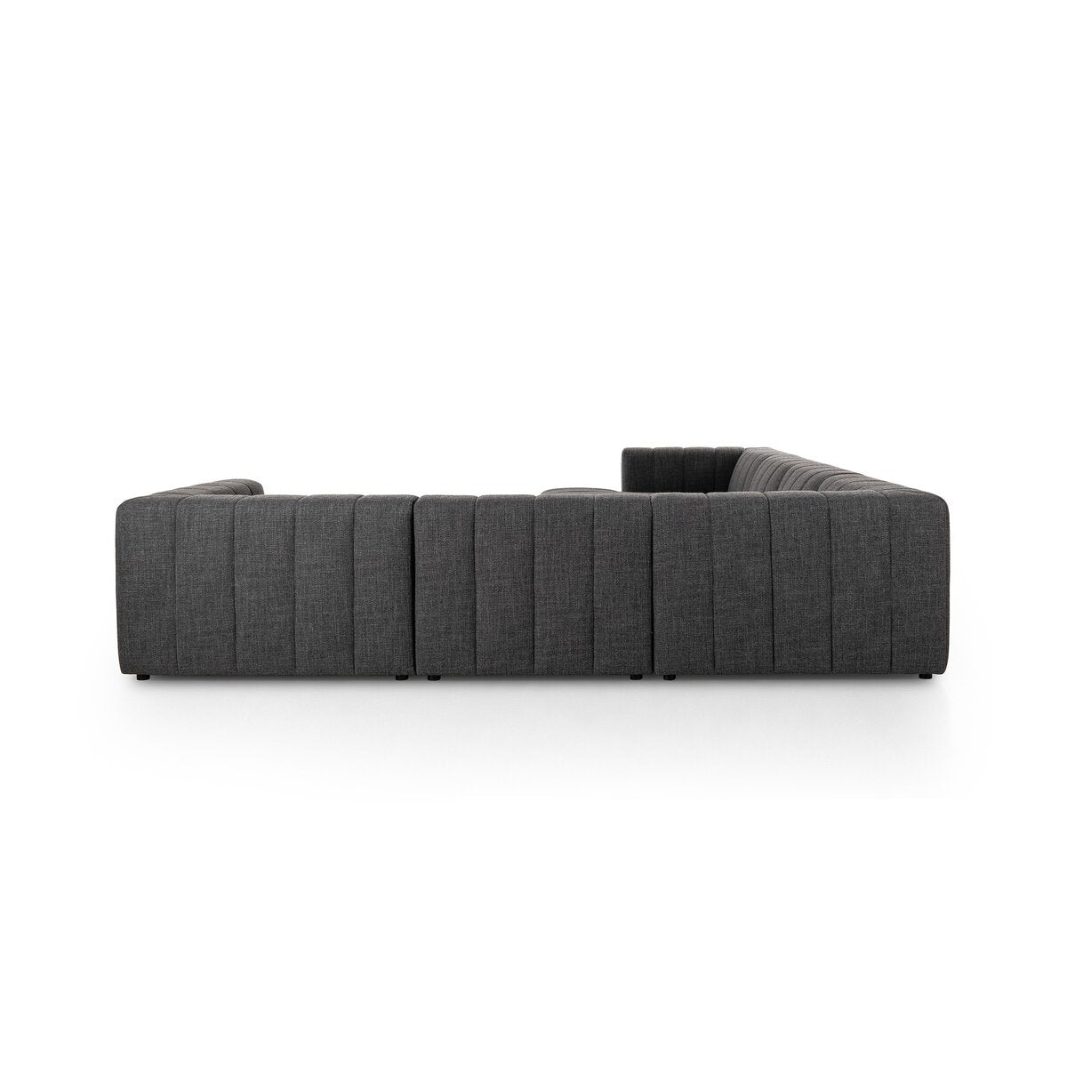 Langham Channeled 6-Piece Sectional - Left Chaise - Saxon Charcoal - 100193-004_3