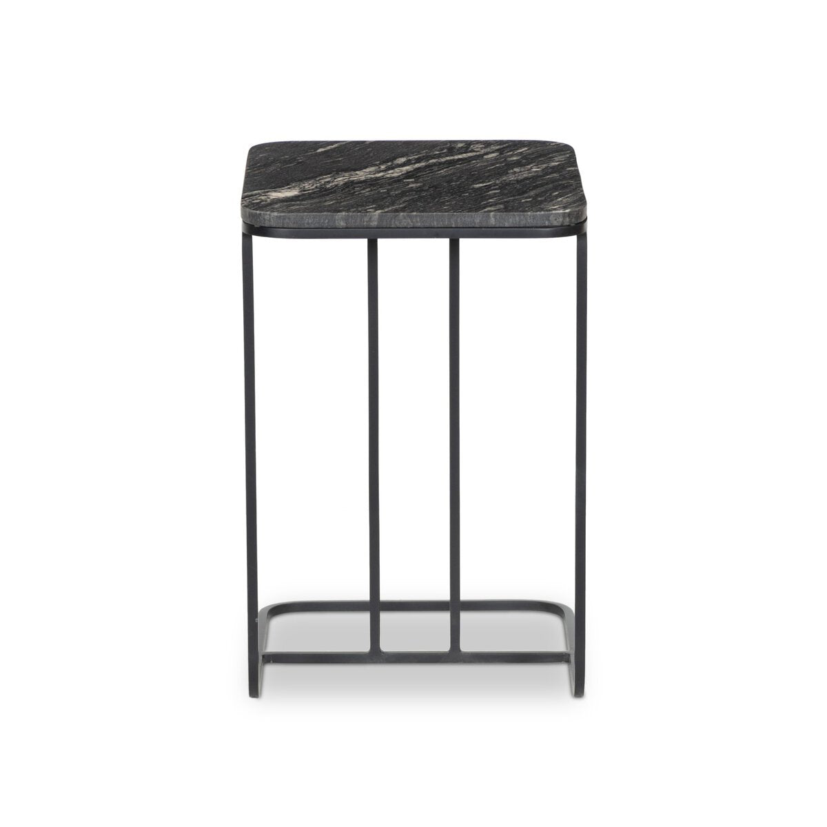 Adalley C Table - Polished Black Marble - 101823-003_6