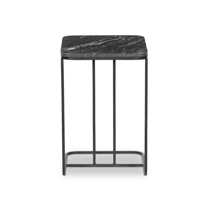 Adalley C Table - Polished Black Marble - 101823-003_6