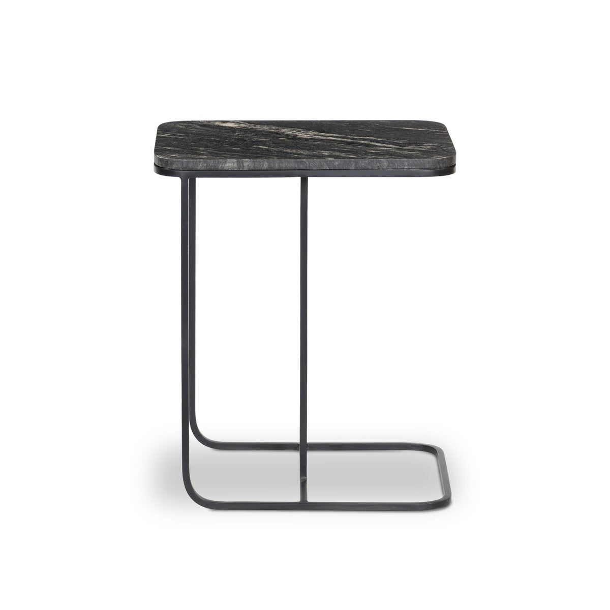 Adalley C Table - Polished Black Marble - 101823-003_3