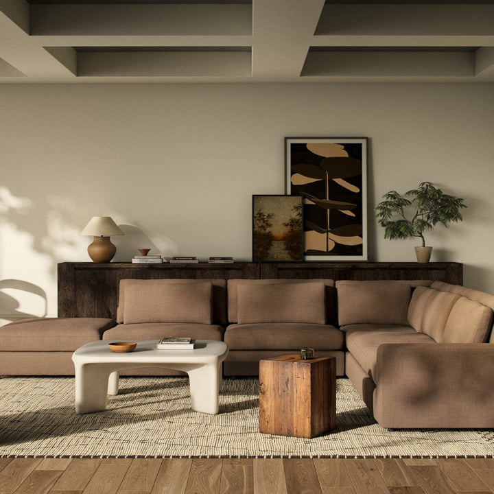 Bloor 5-Piece Sectional - Savoy Ochre - Raf Sofa W/ Ottoman - 102783-026_4