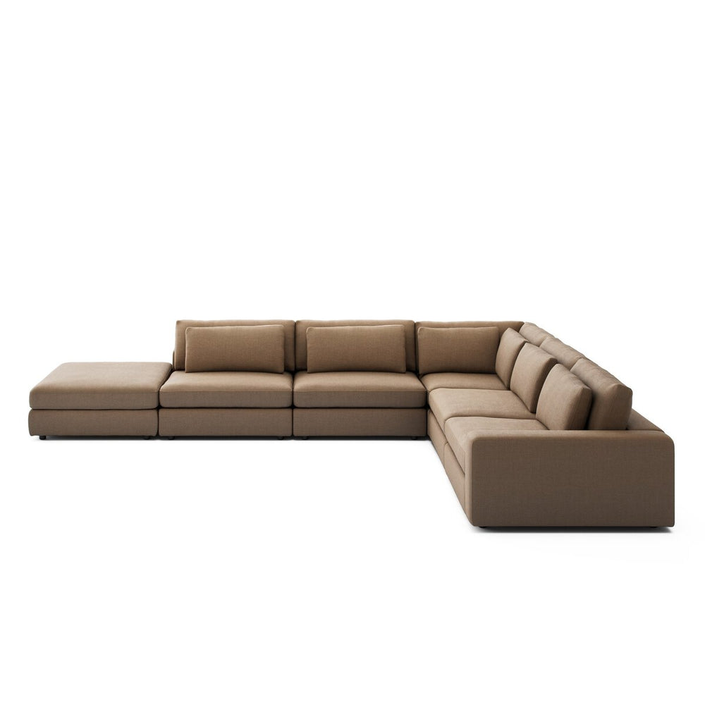 Bloor 5-Piece Sectional - Savoy Ochre - Raf Sofa W/ Ottoman - 102783-026_1
