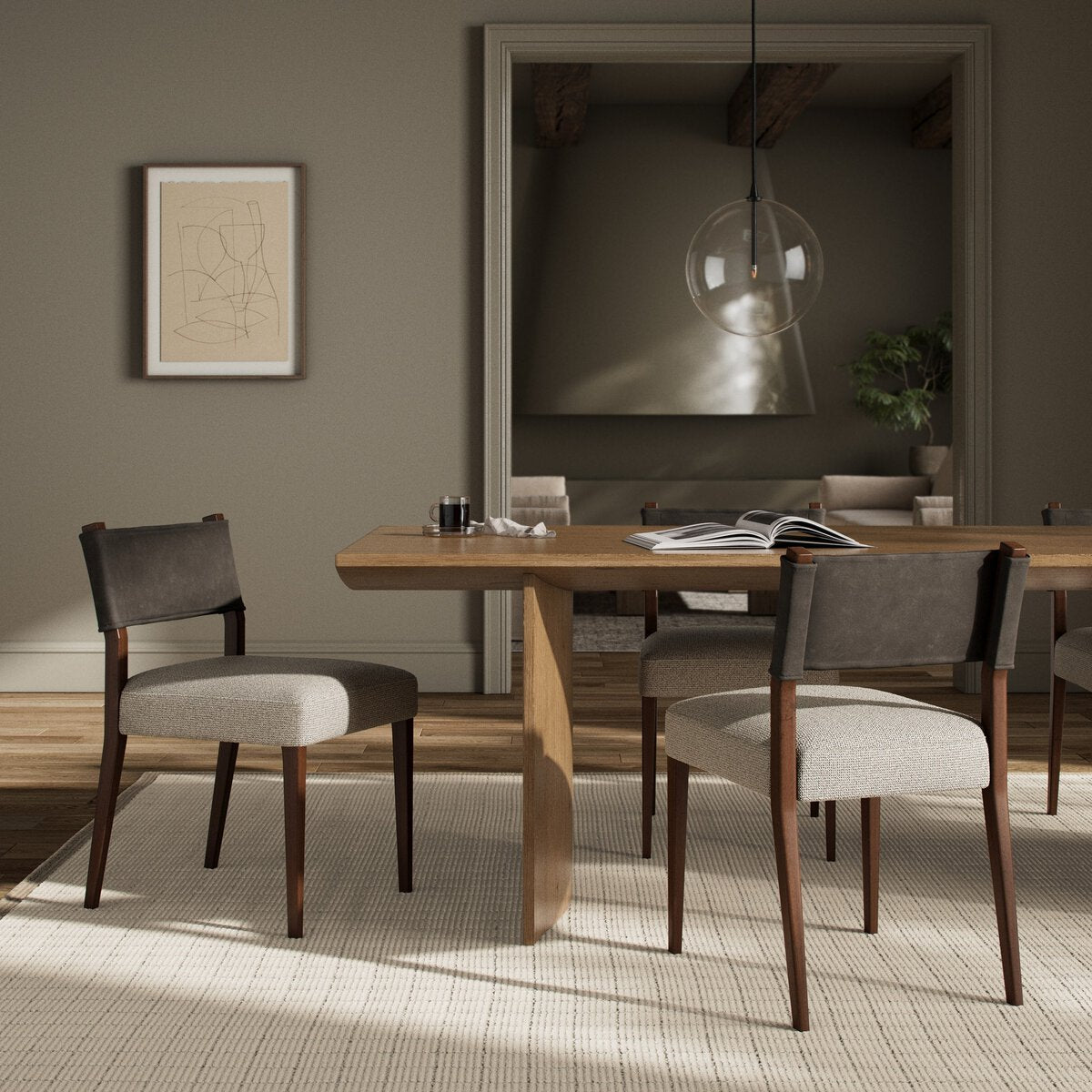 Ferris Dining Chair - Nubuck Charcoal - 104374-013_4