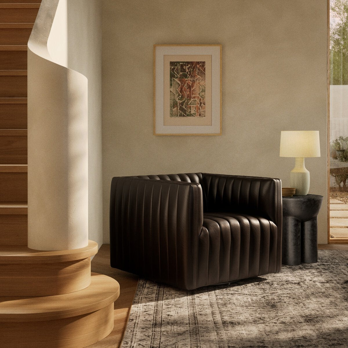Augustine Swivel Chair - Deacon Wolf - 105768-014_4