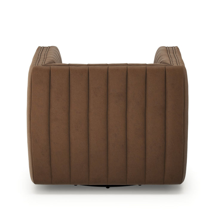 Augustine Swivel Chair - Maestro Cigar - 105768-021_6