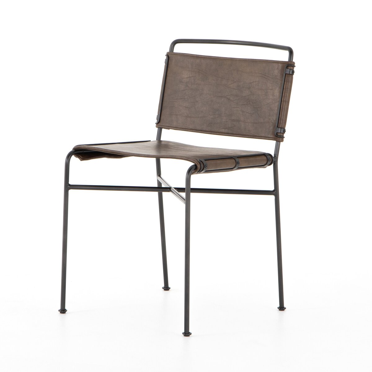 Wharton Dining Chair - Distressed Brown - 105866-011_2
