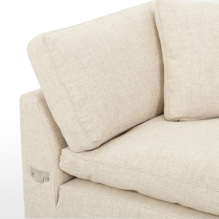 Plume 2-Piece Sectional - Right Chaise - Thames Cream - 136" - 105943-007_5