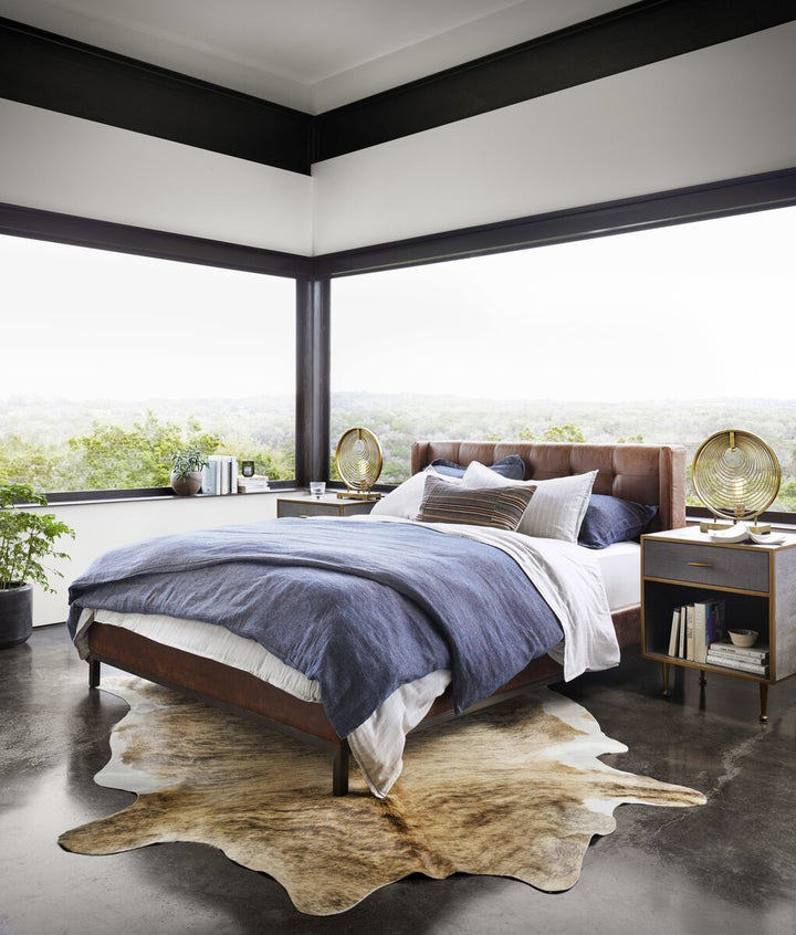 Newhall Bed - King - Vintage Tobacco - Pintuck - 105969-031_4