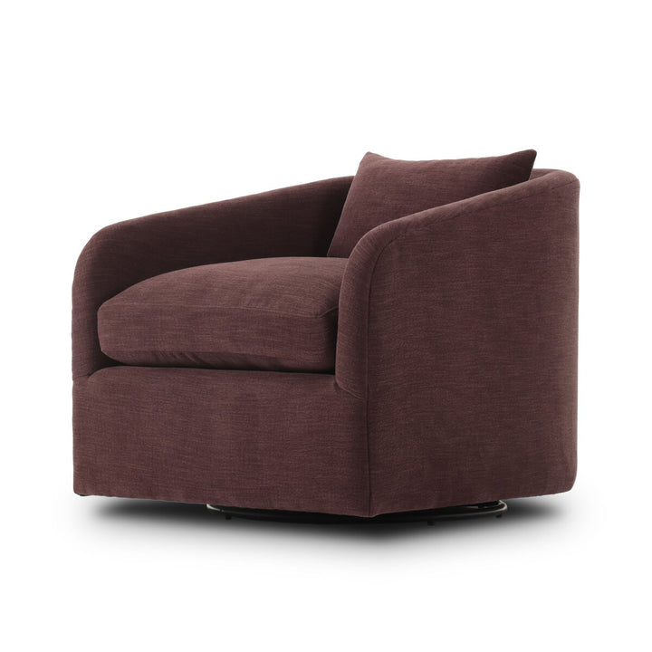 Topanga Swivel Chair - Laughlin Plum - 106008-025_2