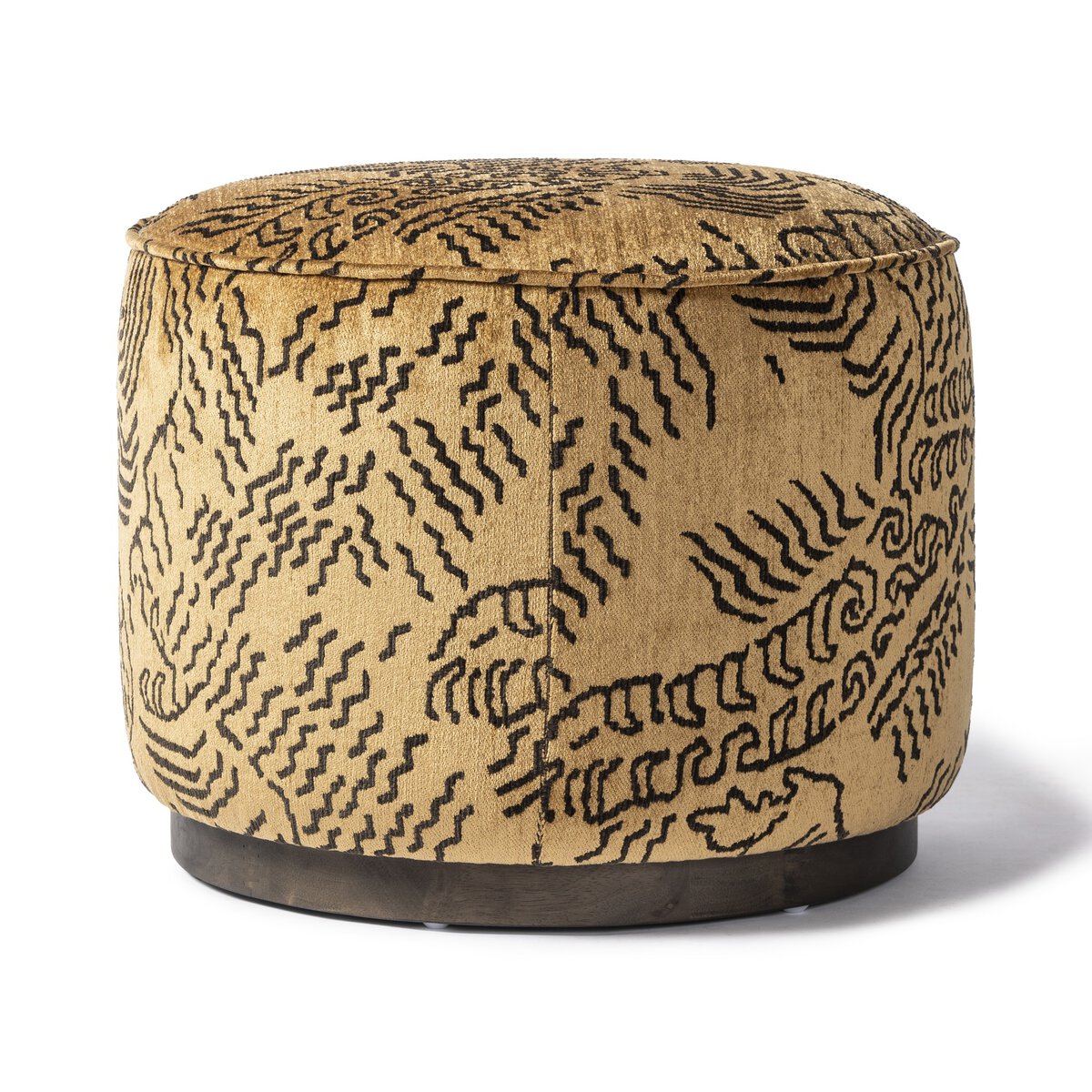 Sinclair Round Ottoman - Balkan Ochre - 106074-021_1