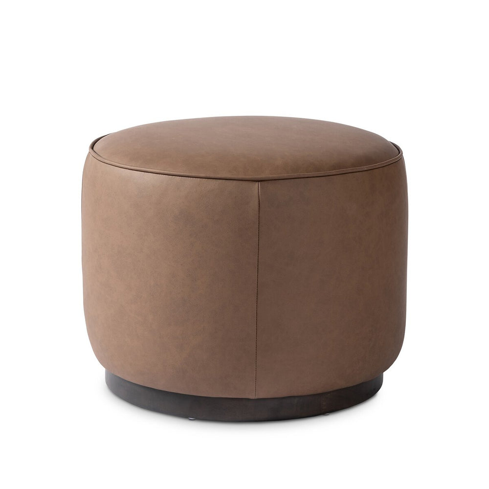 Sinclair Round Ottoman - Maestro Cigar - 106074-025_1