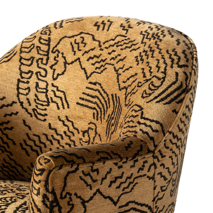 Aurora Swivel Chair - Balkan Ochre - 106102-037_7