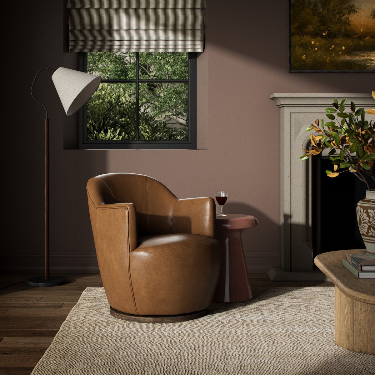 Aurora Swivel Chair - Sonoma Butterscotch - 106102-042_4