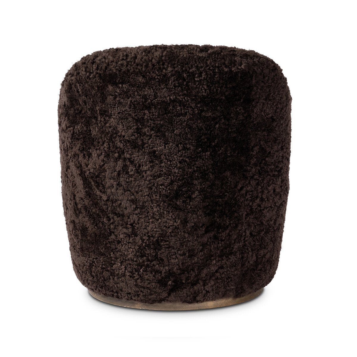 Aurora Swivel Chair - Cocoa Shearling - 106102-044_5