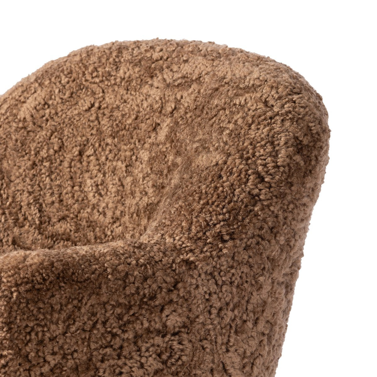 Aurora Swivel Chair - Amber Shearling - 106102-045_6