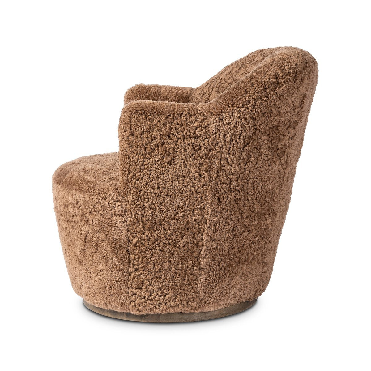 Aurora Swivel Chair - Amber Shearling - 106102-045_3