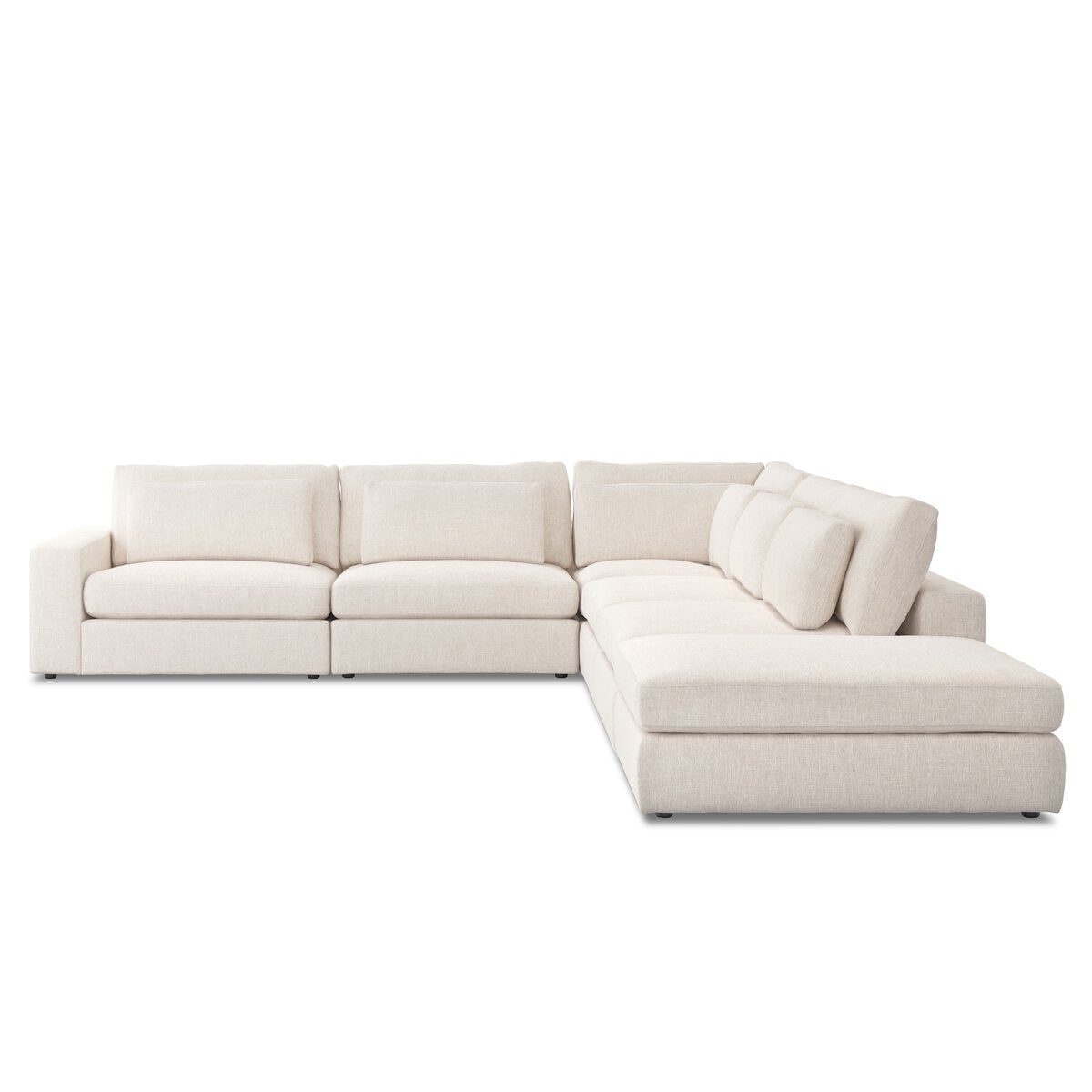 Bloor 5-Piece Sectional - Essence Natural - Laf Sofa W/ Ottoman - 106157-005_1