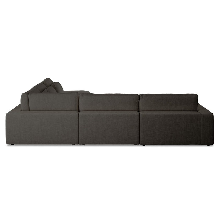Bloor 5-Piece Sectional - Landale Charcoal - Laf Sofa W/ Ottoman - 106157-008_4