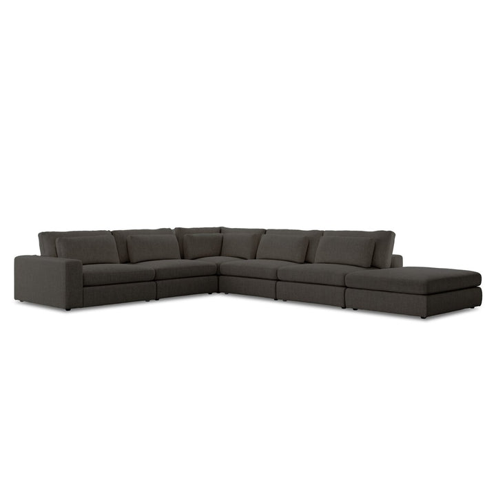 Bloor 5-Piece Sectional - Landale Charcoal - Laf Sofa W/ Ottoman - 106157-008_2
