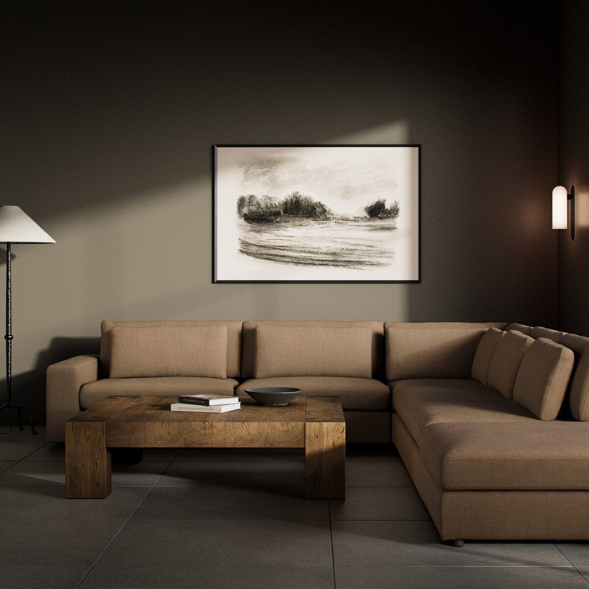 Bloor 5-Piece Sectional - Savoy Ochre - Laf Sofa W/ Ottoman - 106157-022_4