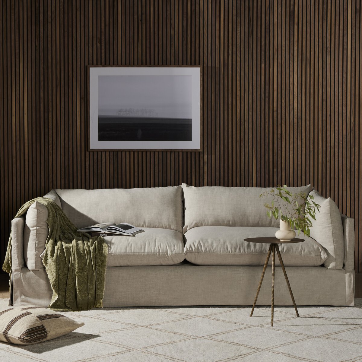 Habitat Slipcover Sofa - 96" - Bennett Moon - 107172-010_4