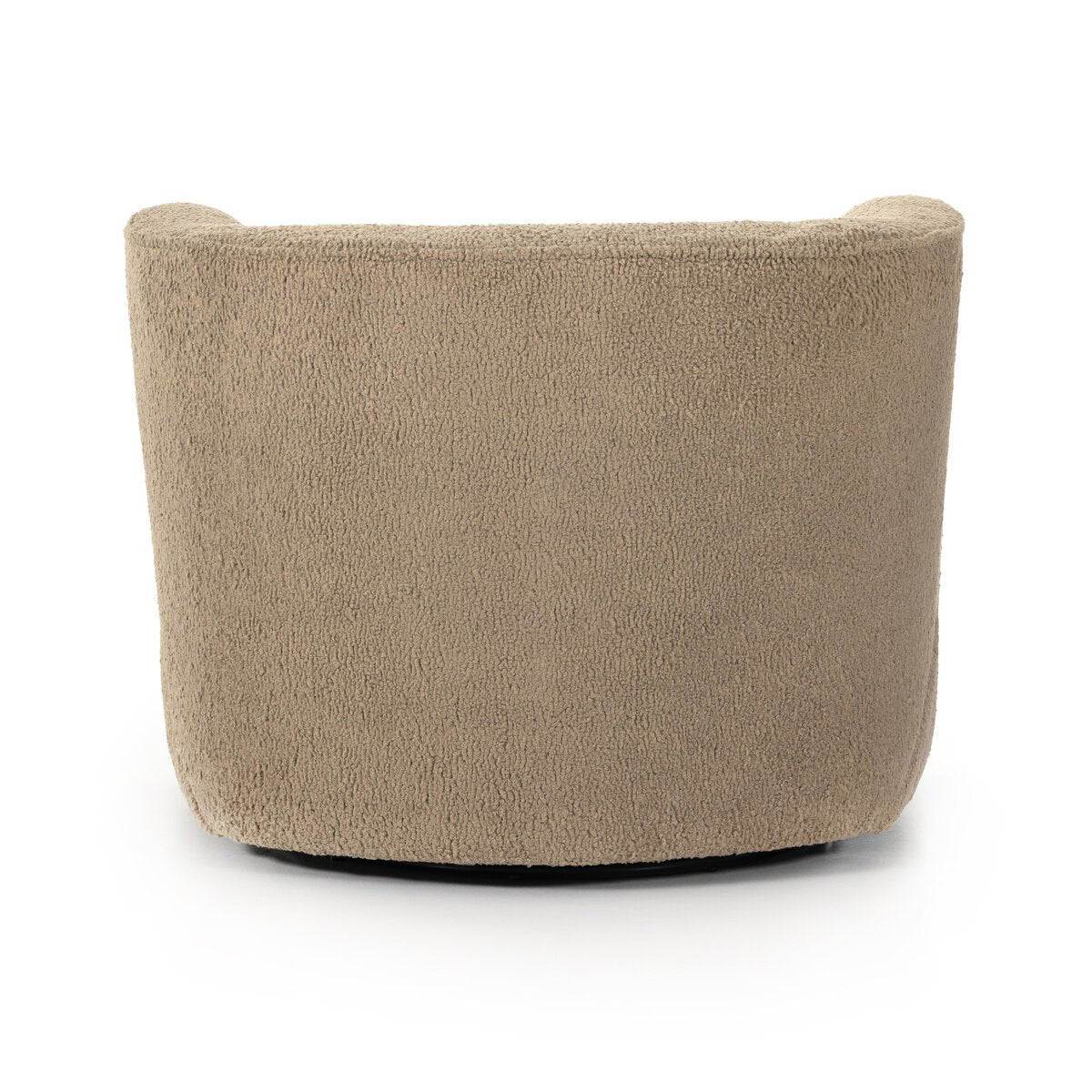 Mila Swivel Chair - Sheepskin Camel - 107195-014_6