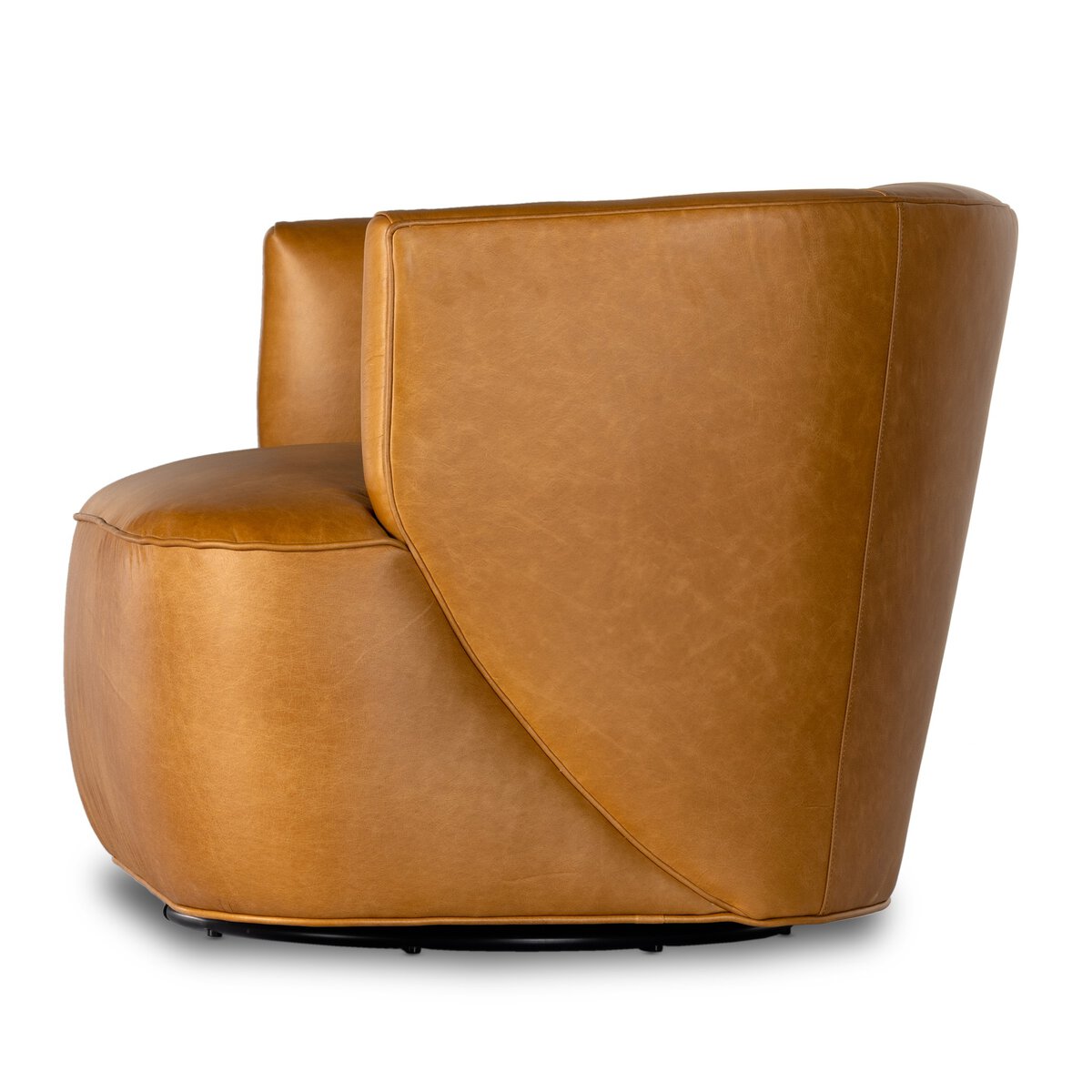 Mila Swivel Chair - Osorno Camel - 107195-015_7