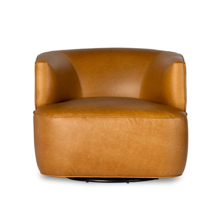 Mila Swivel Chair - Osorno Camel - 107195-015_1
