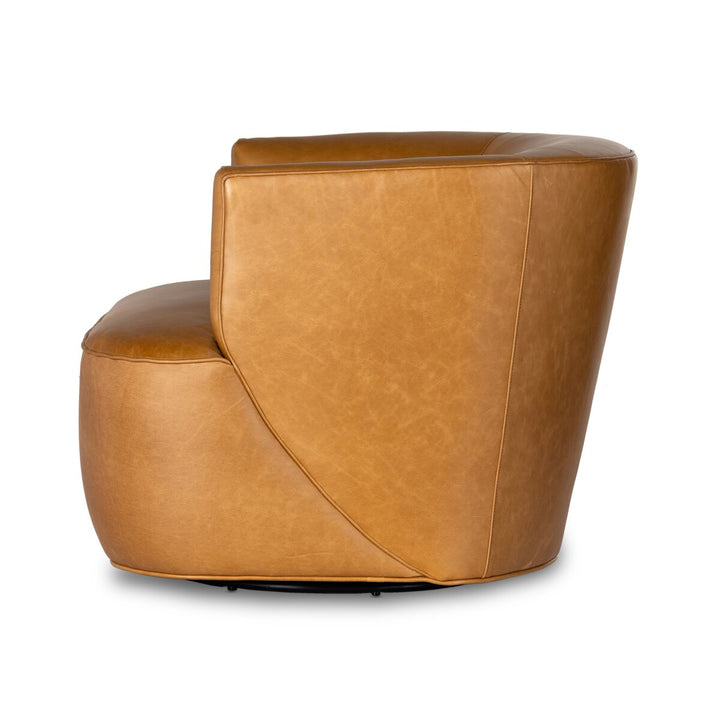 Mila Swivel Chair - Osorno Camel - 107195-015_3