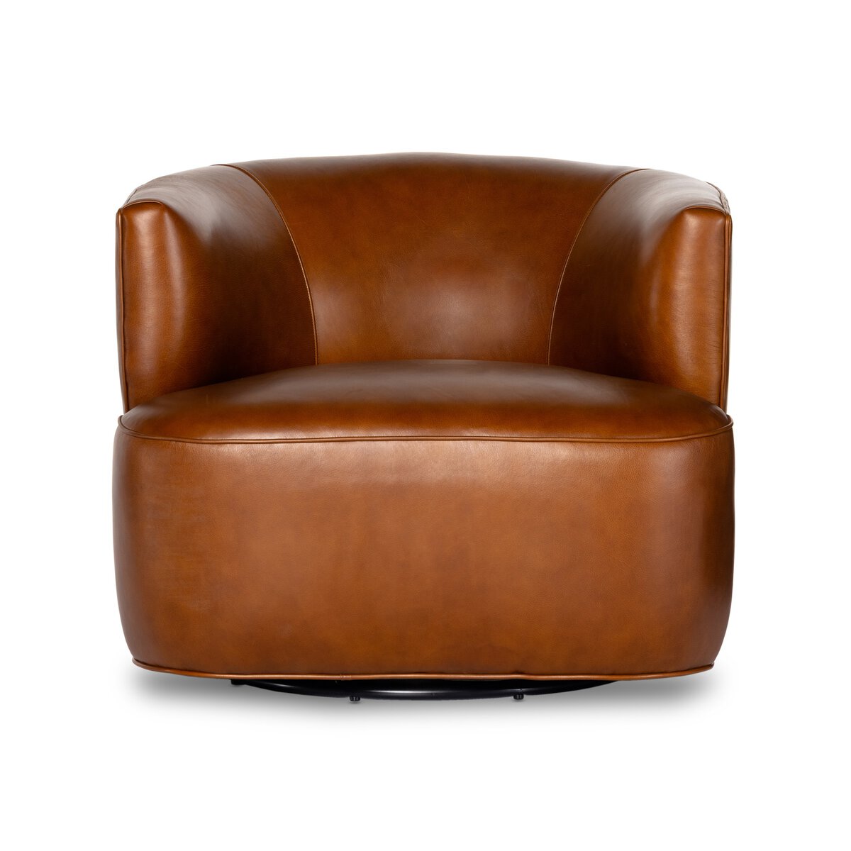 Mila Swivel Chair - Riviera Cognac - 107195-018_1