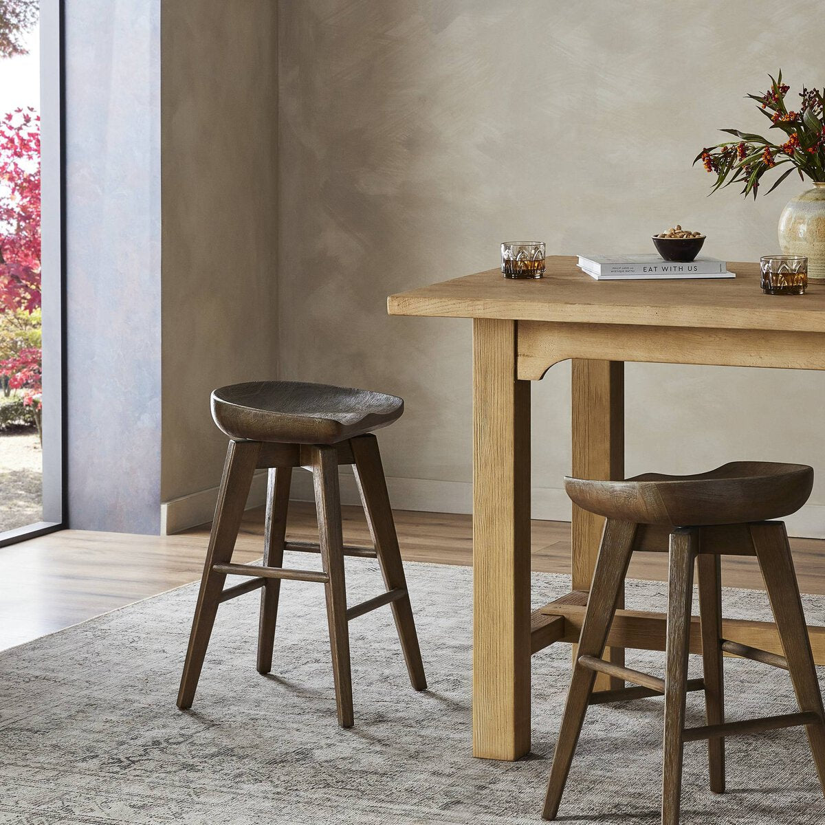 Paramore Swivel Bar + Counter Stool