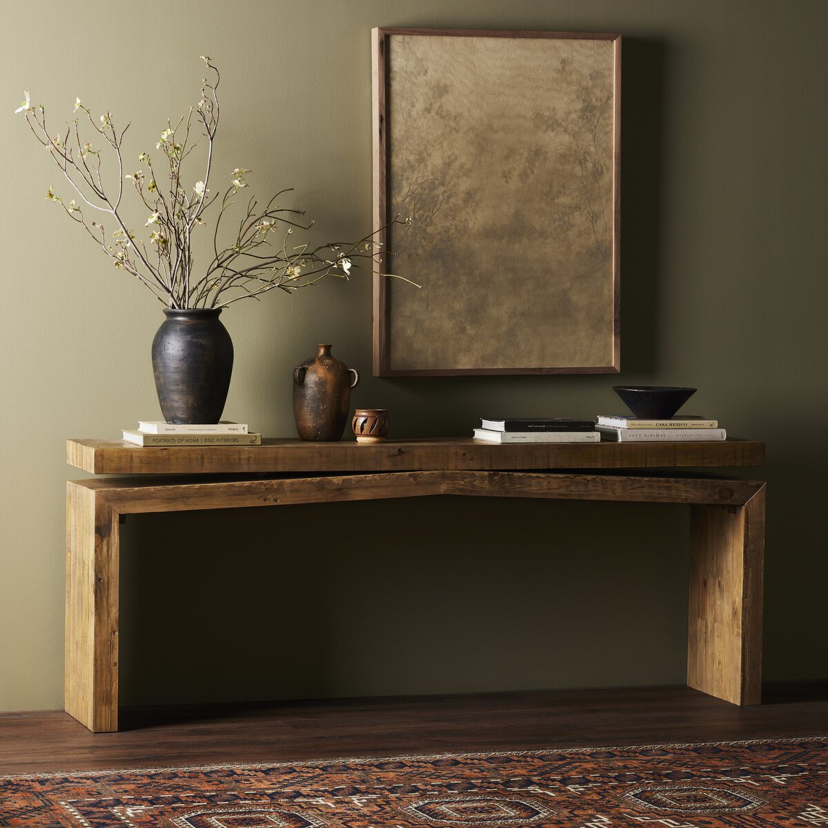 Matthes Reclaimed Pine Console Table