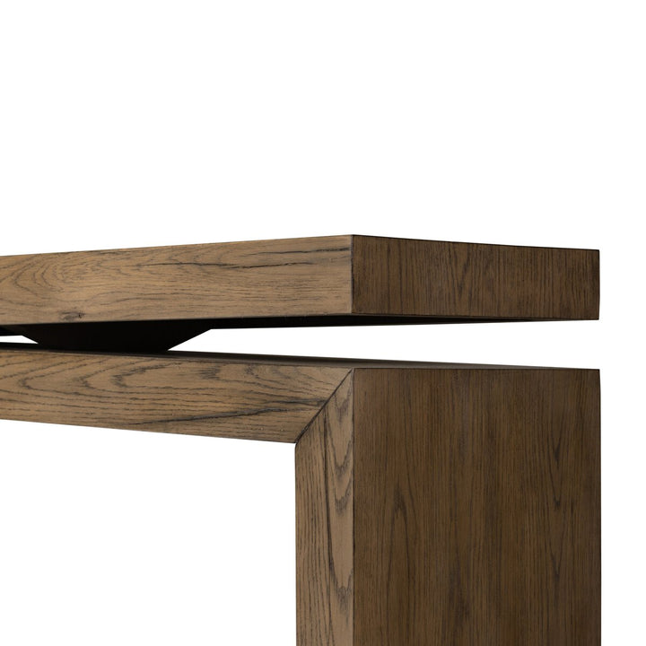 Matthes Console Table - 79" - Rustic Grey Veneer - 107936-010_7