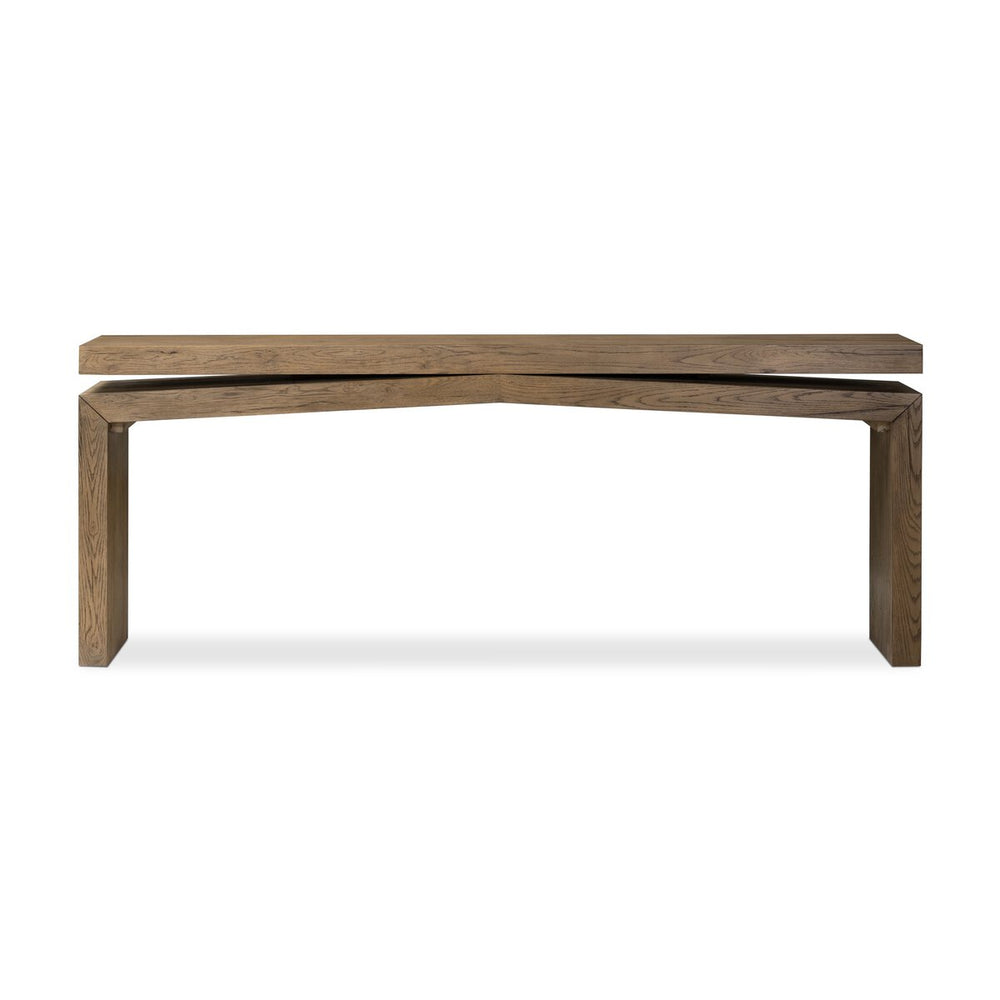 Matthes Console Table - 79" - Rustic Grey Veneer - 107936-010_1