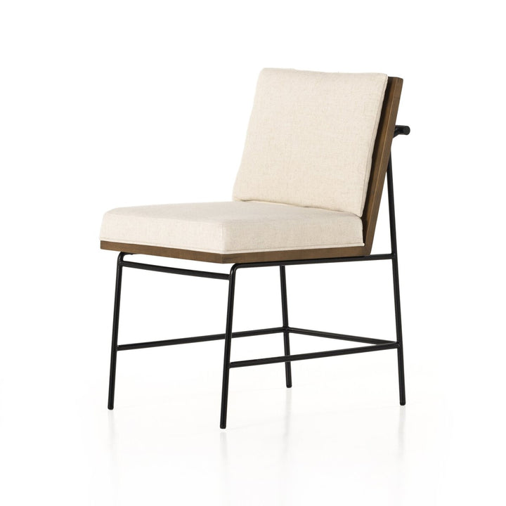 Crete Dining Chair - Savile Flax - Amber Oak - 108419-003_2